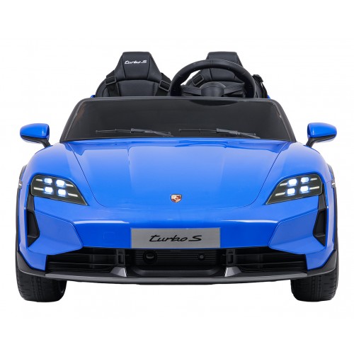 Pojazd Porsche Taycan Turbo S Niebieski