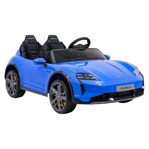 Pojazd Porsche Taycan Turbo S Niebieski