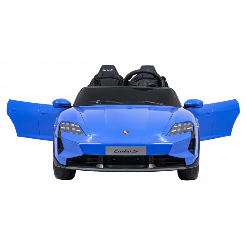 Pojazd Porsche Taycan Turbo S Niebieski