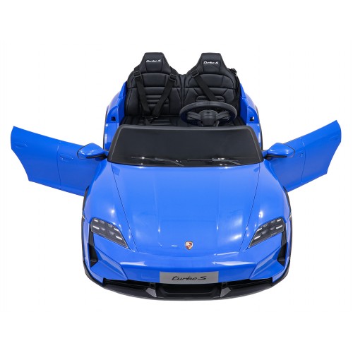 Pojazd Porsche Taycan Turbo S Niebieski