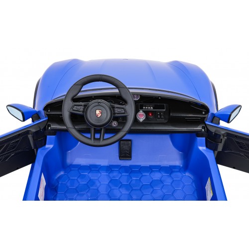 Pojazd Porsche Taycan Turbo S Niebieski