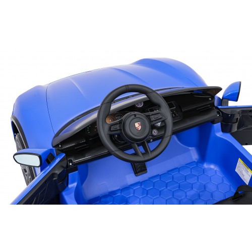 Pojazd Porsche Taycan Turbo S Niebieski