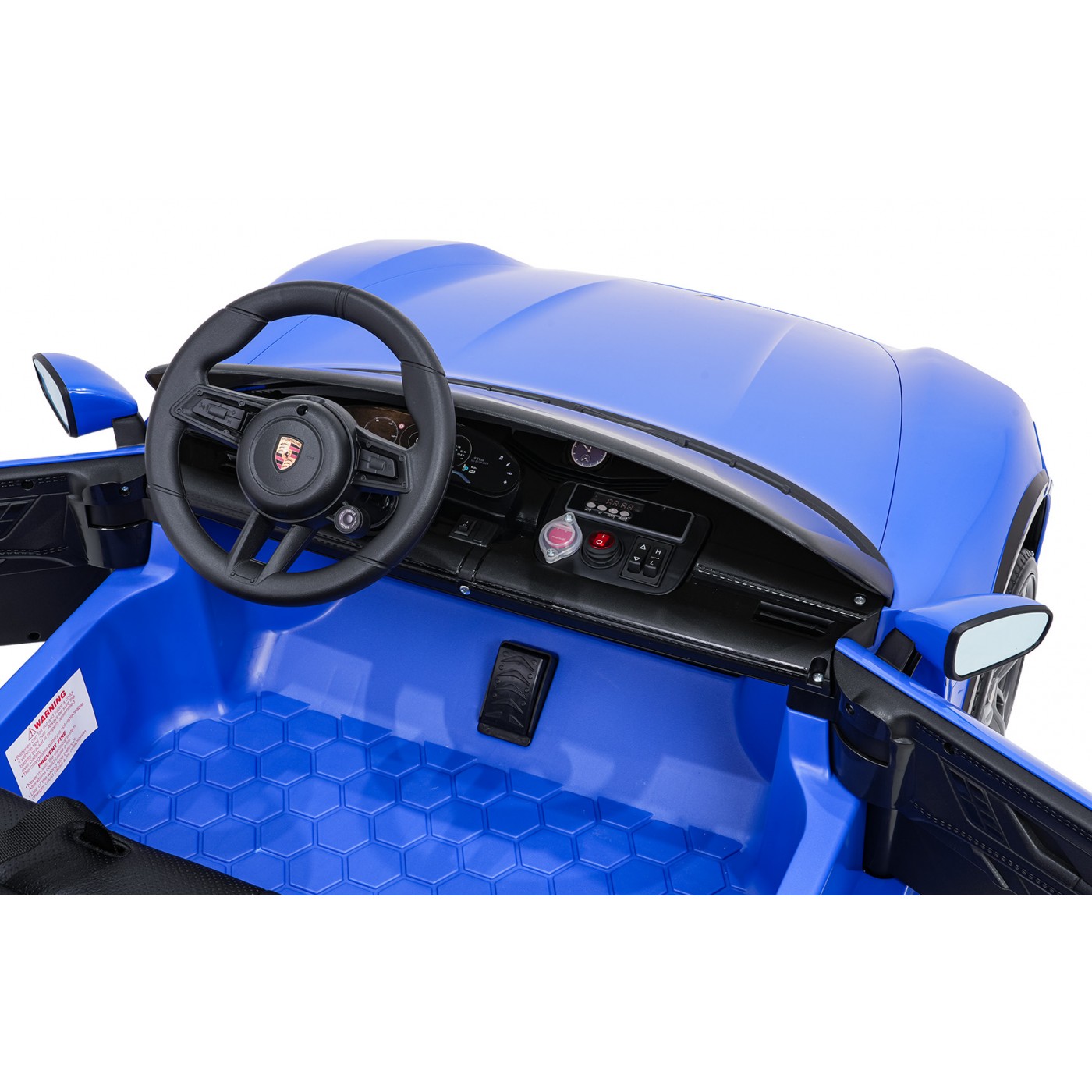 Pojazd Porsche Taycan Turbo S Niebieski