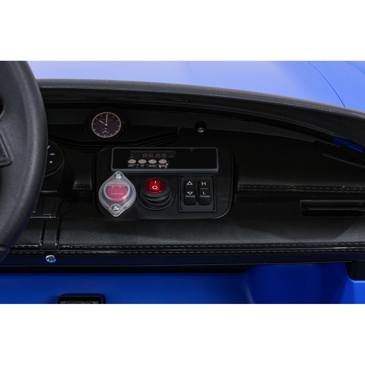 Pojazd Porsche Taycan Turbo S Niebieski