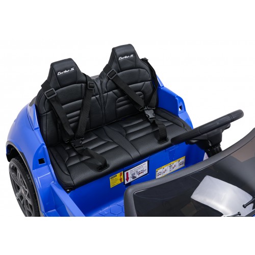 Pojazd Porsche Taycan Turbo S Niebieski