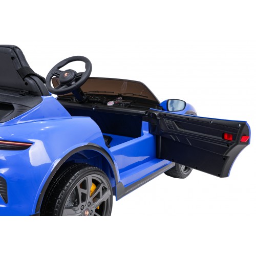 Pojazd Porsche Taycan Turbo S Niebieski