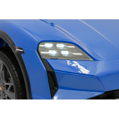 Pojazd Porsche Taycan Turbo S Niebieski