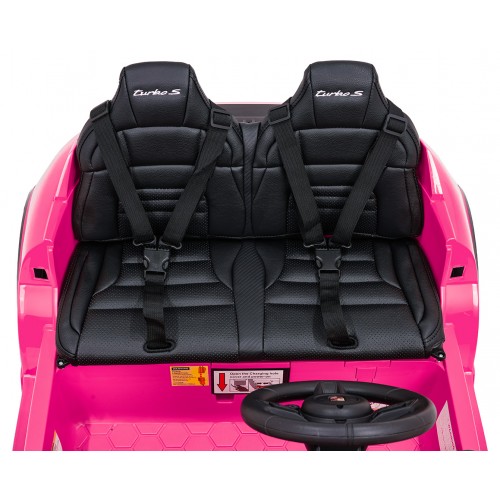 Pojazd Porsche Taycan Turbo S Różowy