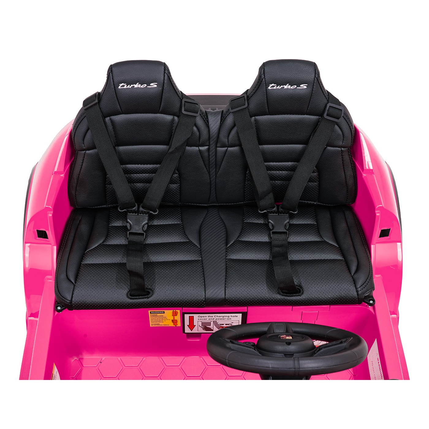 Pojazd Porsche Taycan Turbo S Różowy