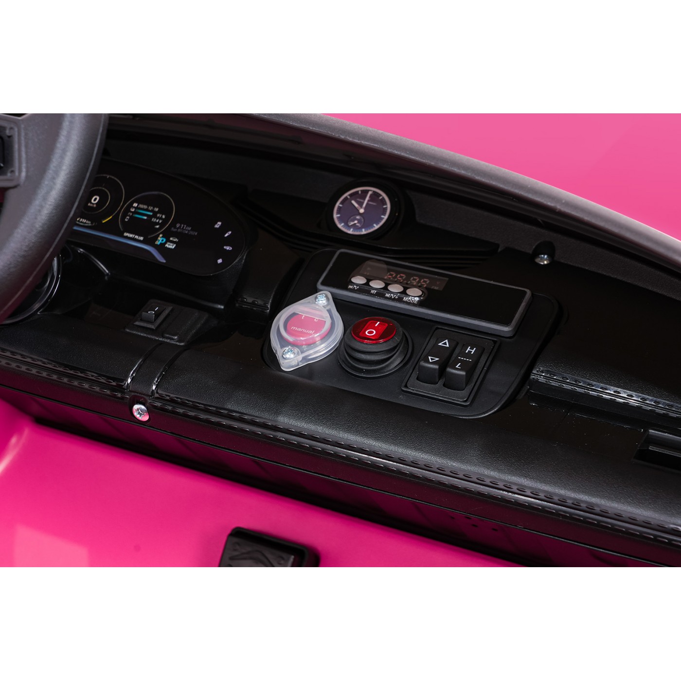 Pojazd Porsche Taycan Turbo S Różowy