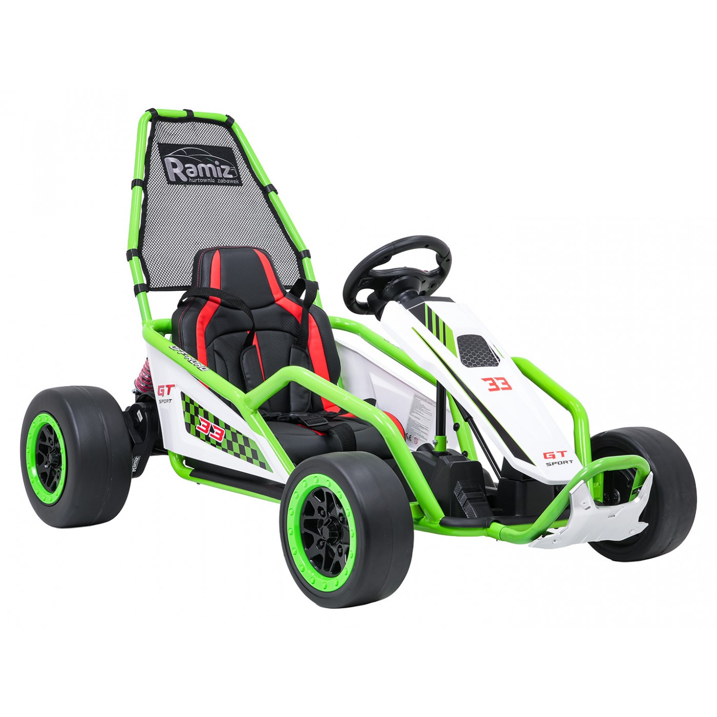 Pojazd Gokart TORNADO z Funkcją Driftu Zielony