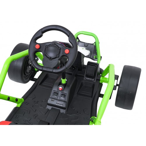 Pojazd Gokart TORNADO z Funkcją Driftu Zielony