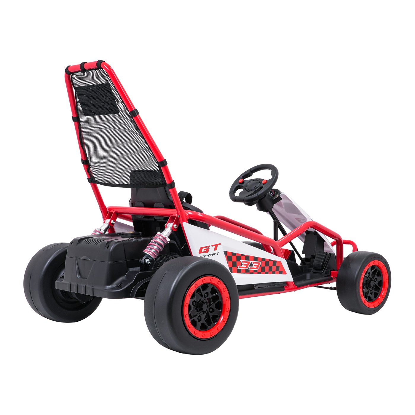 Pojazd Gokart TORNADO z Funkcją Driftu Czerwony