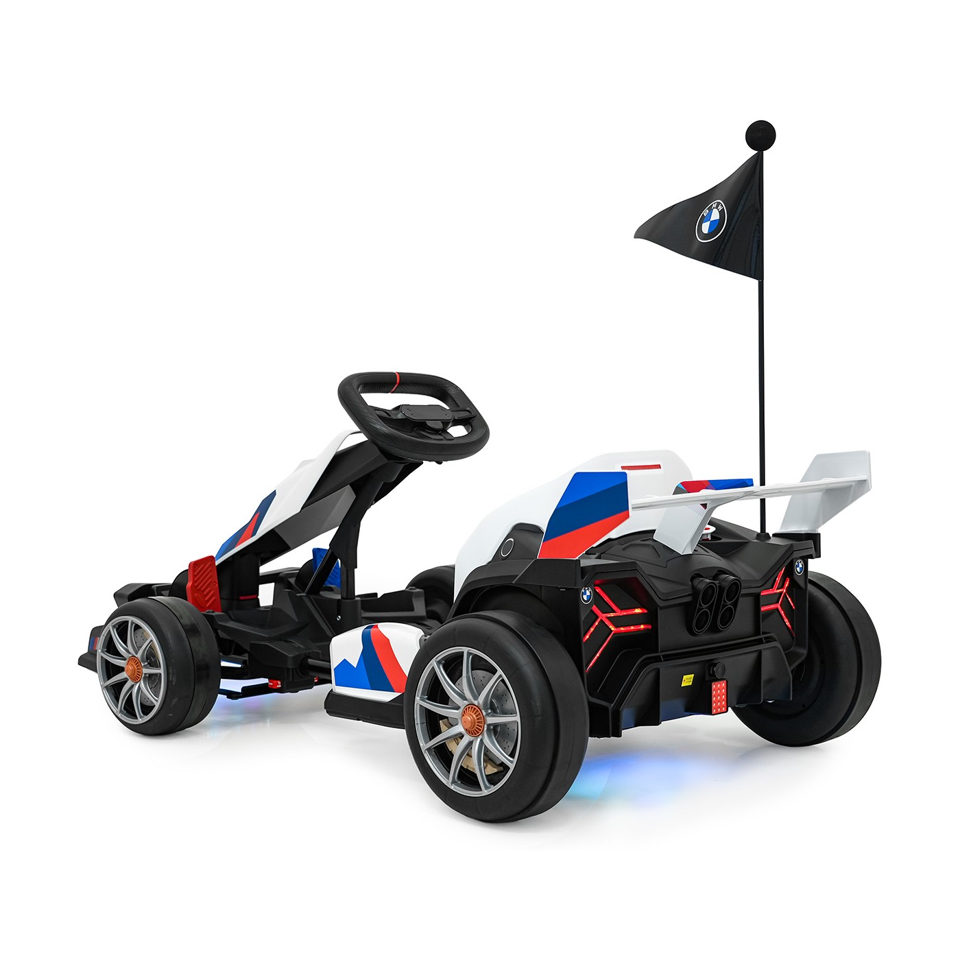 Pojazd Gokart BMW z Funkcją Driftu Biały