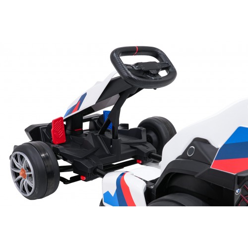 Pojazd Gokart BMW z Funkcją Driftu Biały