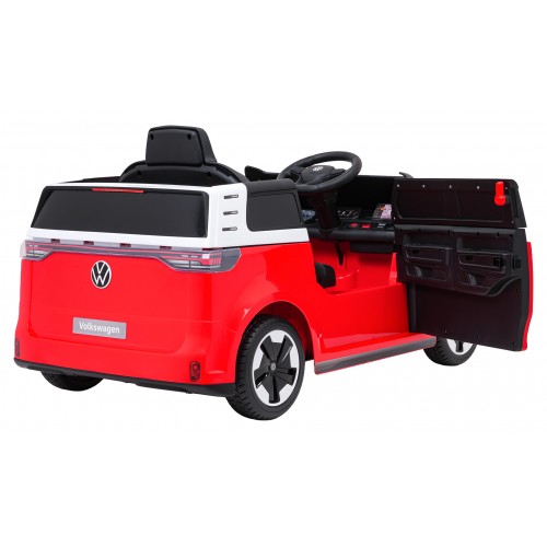 Pojazd Volkswagen ID BUZZ Czerwony