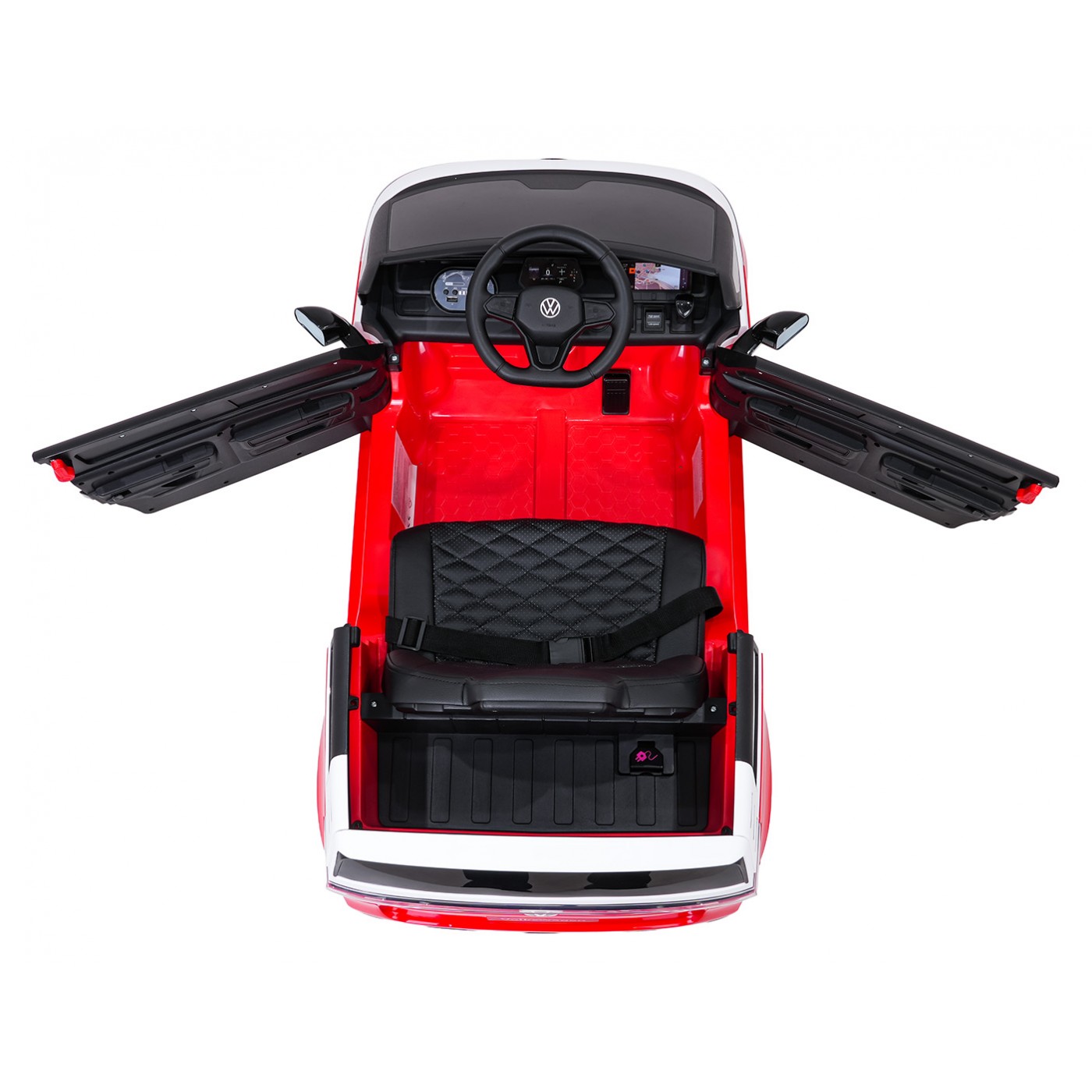 Pojazd Volkswagen ID BUZZ Czerwony
