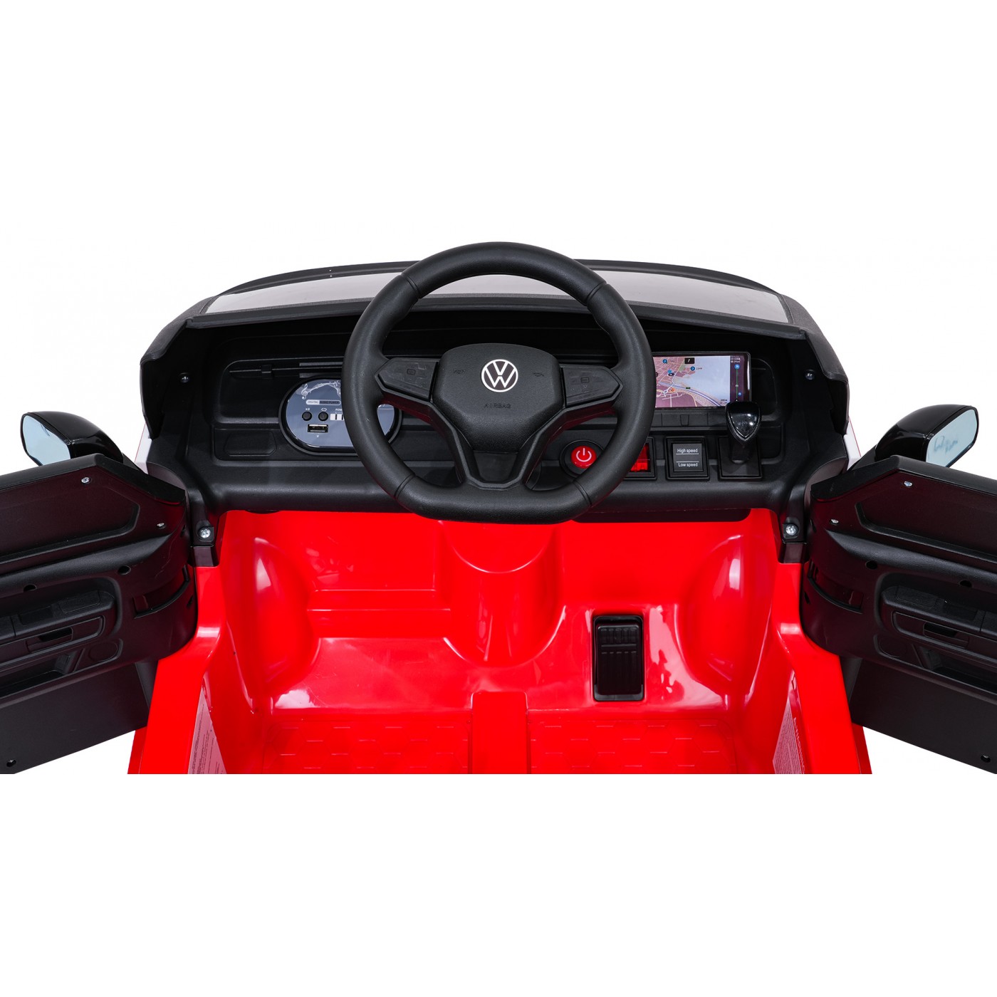 Pojazd Volkswagen ID BUZZ Czerwony