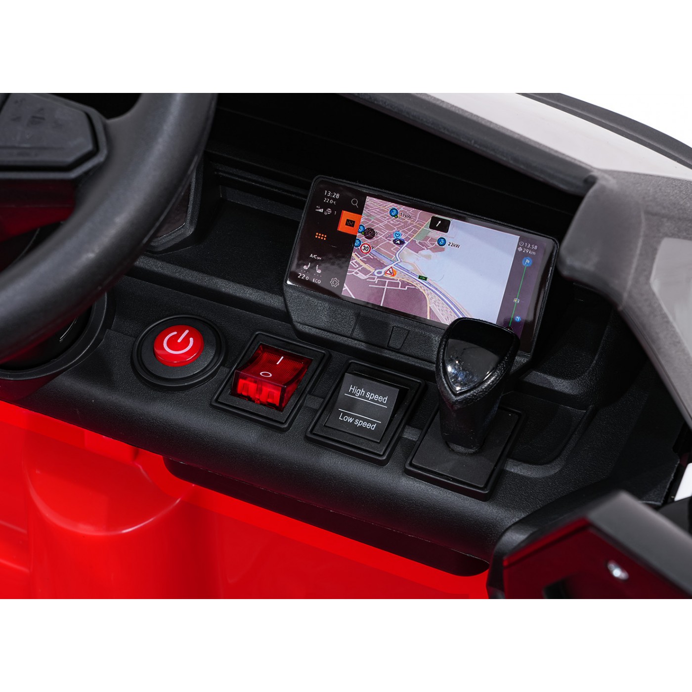 Pojazd Volkswagen ID BUZZ Czerwony