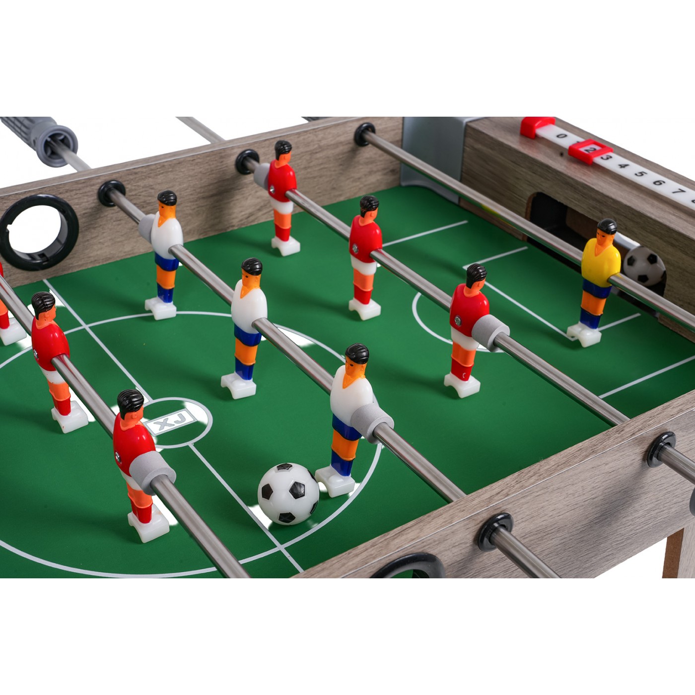 Piłkarzyki Wersja Stołowa Szara