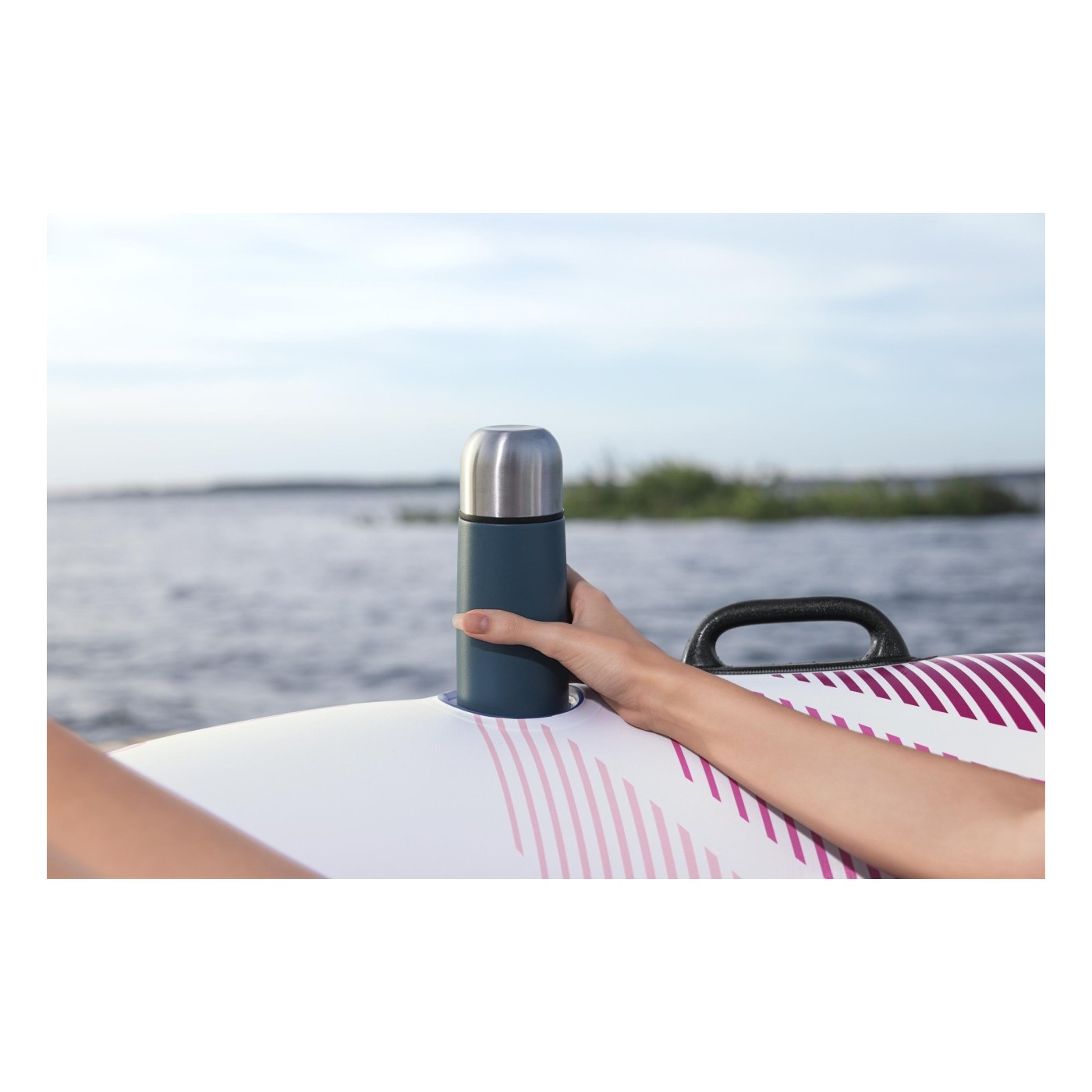 Koło do Pływania RAPID RIDER Różowy 135cm Bestway