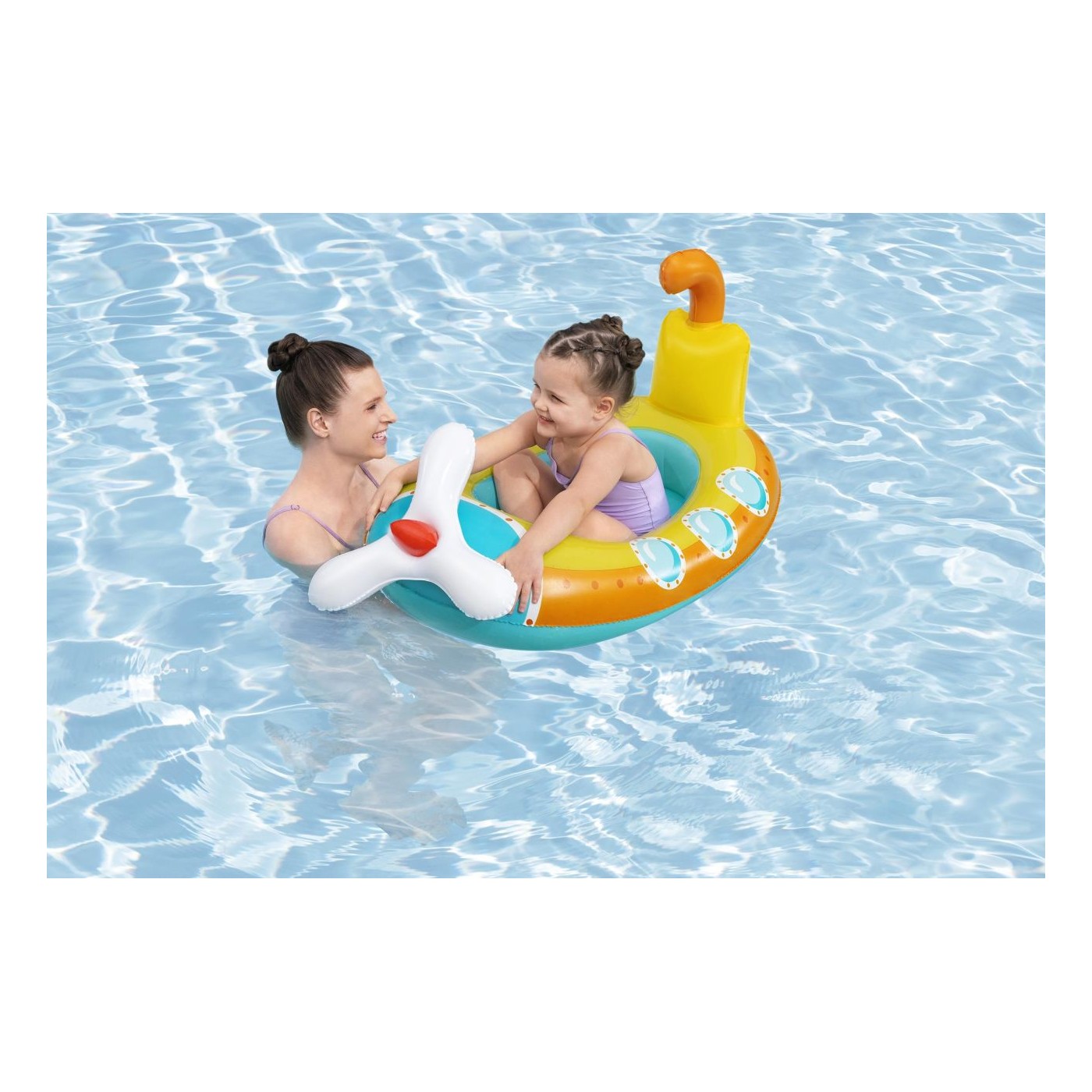 Ponton Łódź Podwodna 108x65cm Bestway