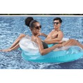 Dmuchany Fotel Materac do pływania dla 2 osób BESTWAY 188x117cm + Oparcia + Uchwyty