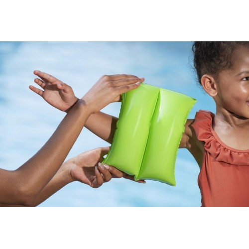 Rękawki do nauki pływania dla dzieci Zielone BESTWAY 25x20cm