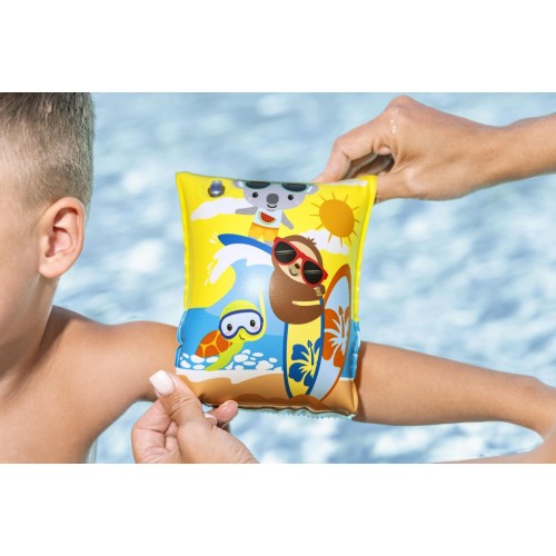 Rękawki SUMMER SURF Żółte 23x15cm Bestway