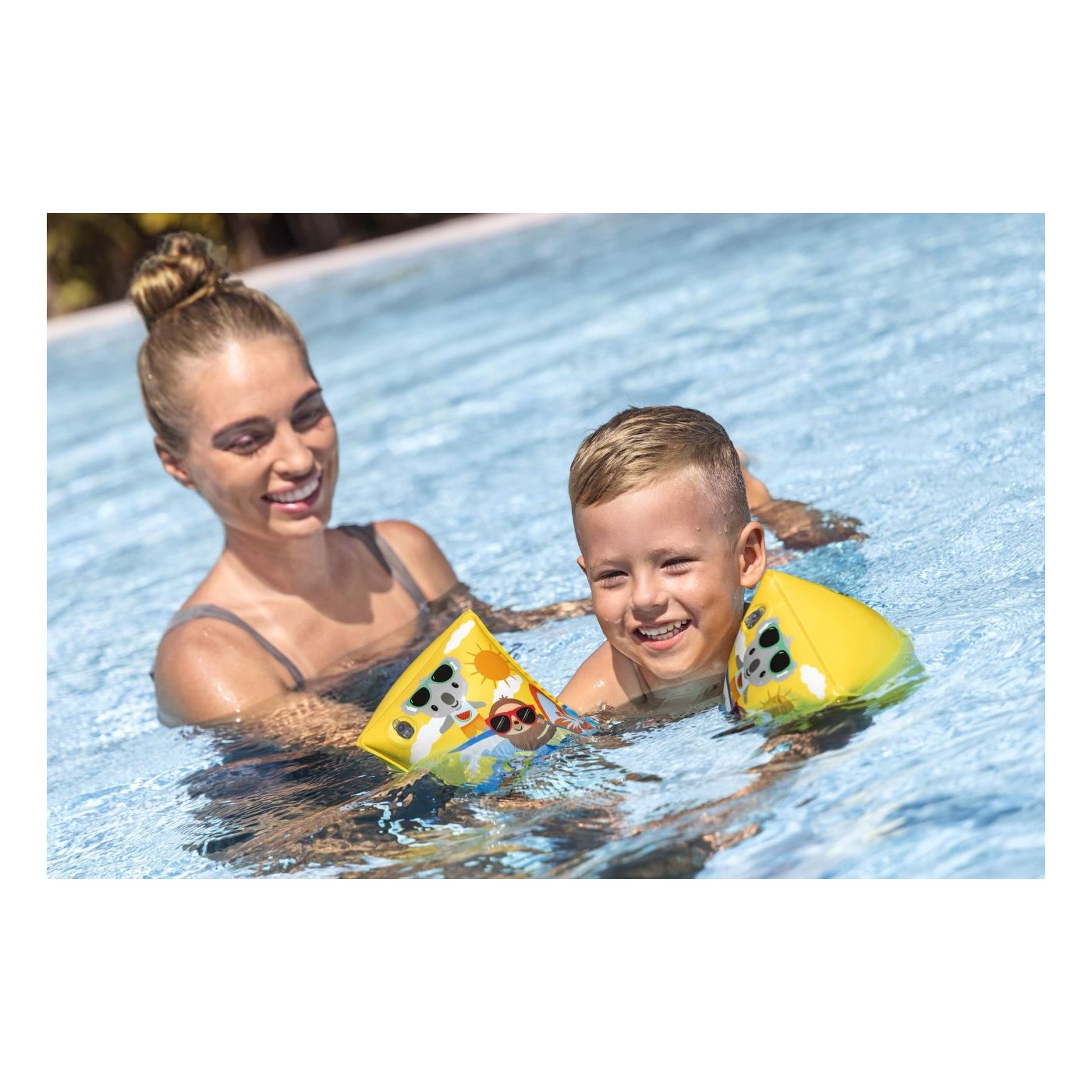 Rękawki SUMMER SURF Żółte 23x15cm Bestway