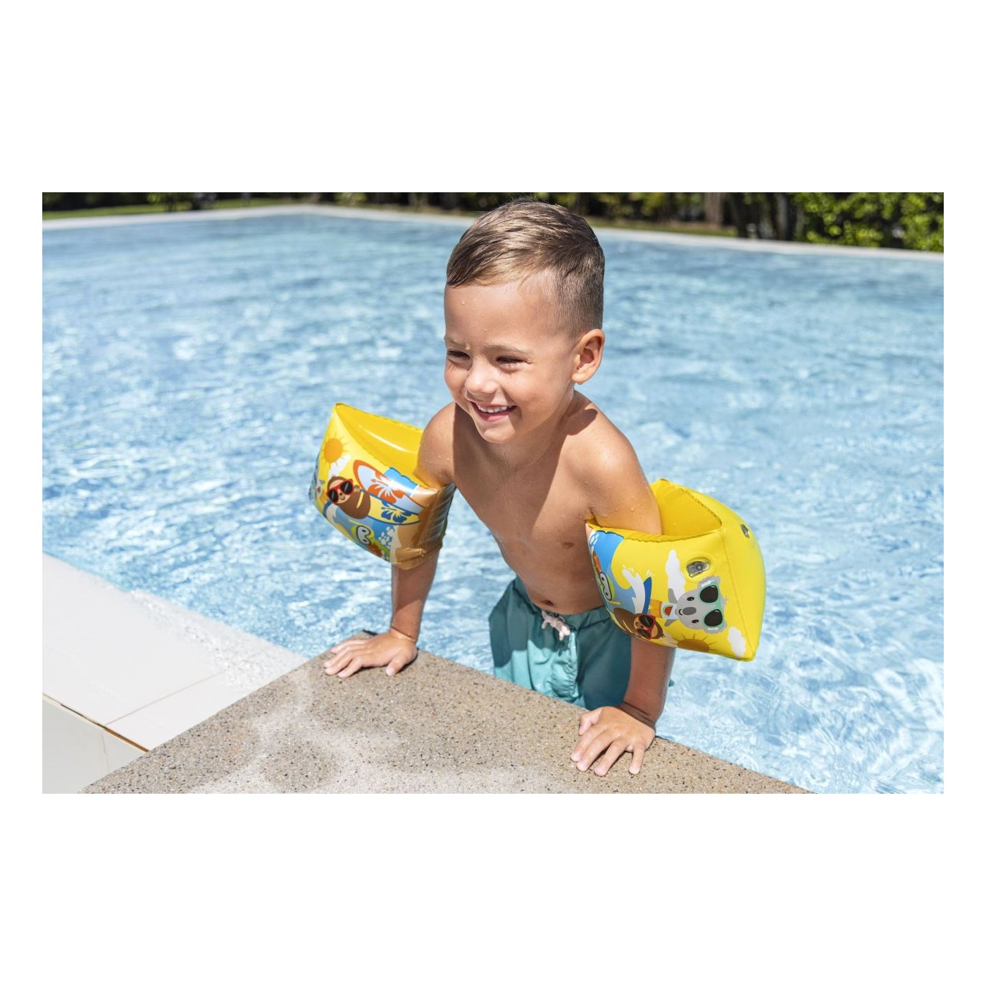 Rękawki SUMMER SURF Żółte 23x15cm Bestway