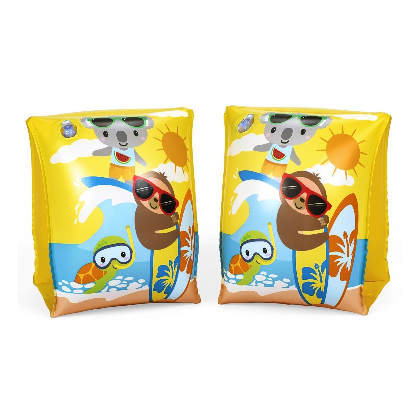 Rękawki SUMMER SURF Żółte 23x15cm Bestway