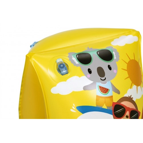 Rękawki SUMMER SURF Żółte 23x15cm Bestway