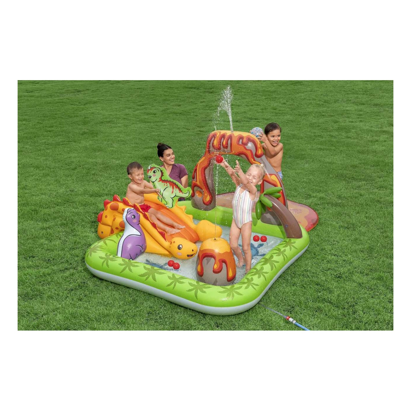 Plac zabaw Świat DINO 262x188x102 cm BESTWAY