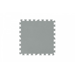 Piankowa Mata pod basen ogrodowy Szary 9 szt. 50x50cm BESTWAY