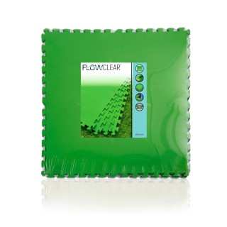 Piankowa Mata pod basen ogrodowy Zielony 8 szt. 81x81cm BESTWAY