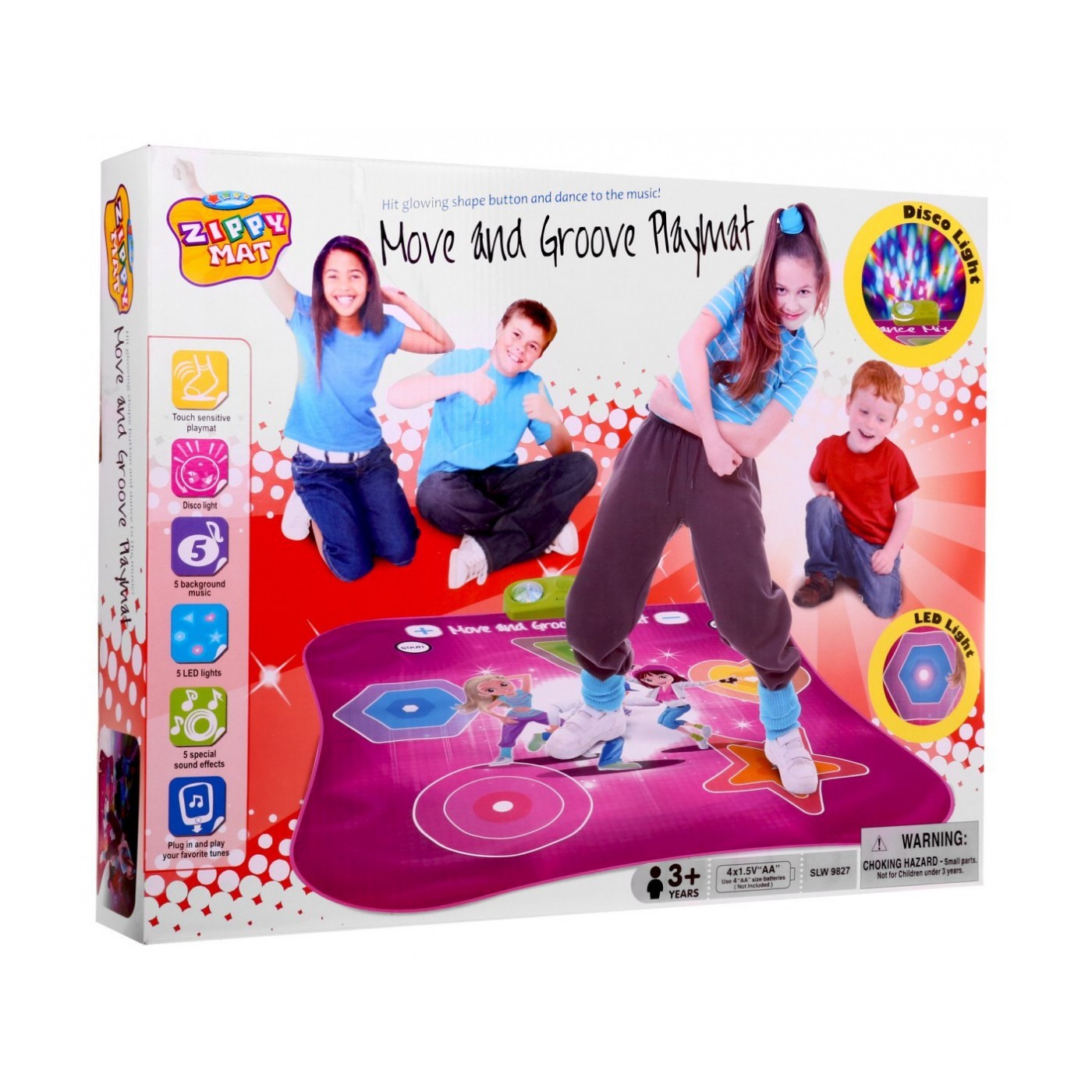 Dance mat Twister Move and Groove