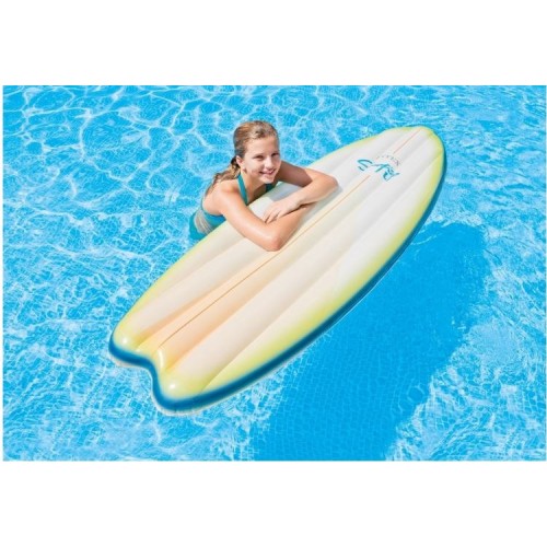 Materac Deska SURFS UP 178 x 69 cm INTEX Biała