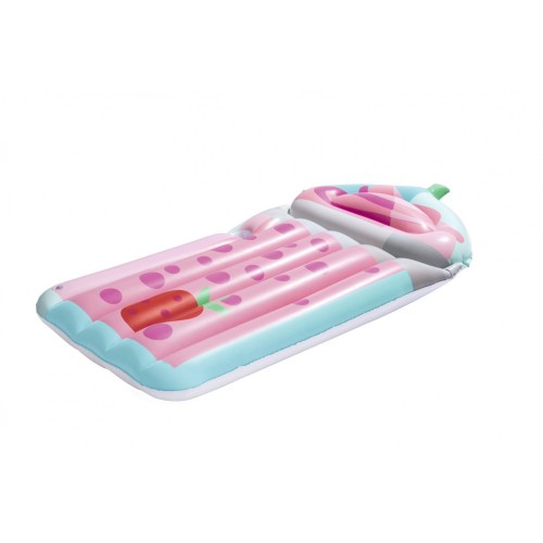 Beach mattress 190 99 cm BESTWAY Pink