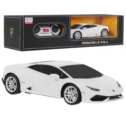 R C toy car Lamborgihini HURACAN LP610-4 White 1 24 RASTAR