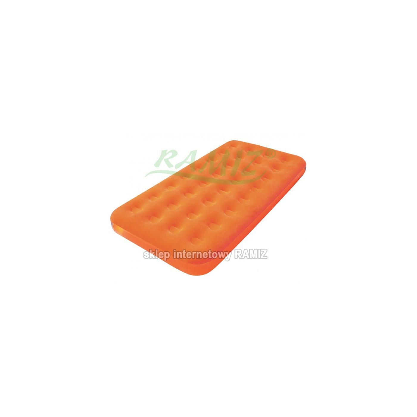 The mattress Velvet 188 99 22 cm BESTWAY Orange
