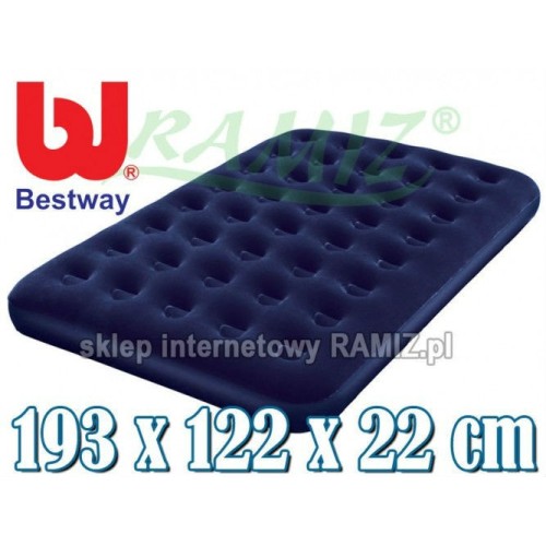 Materac Welurowy COIL BEAM 193 122 22cm BESTWAY