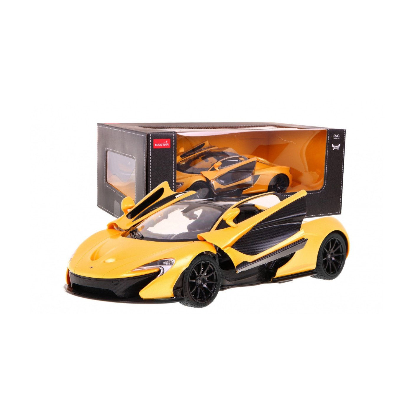 R/C toy car McLaren P1 GTR Yellow 1:14 RASTAR