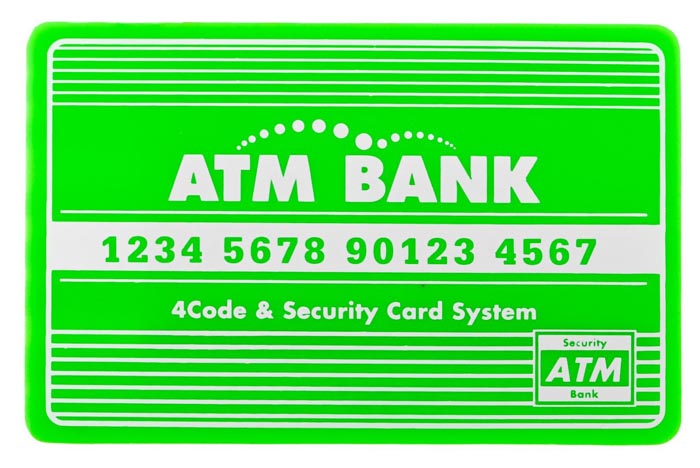 LK-G907 bankomat skarbonka zielona karta