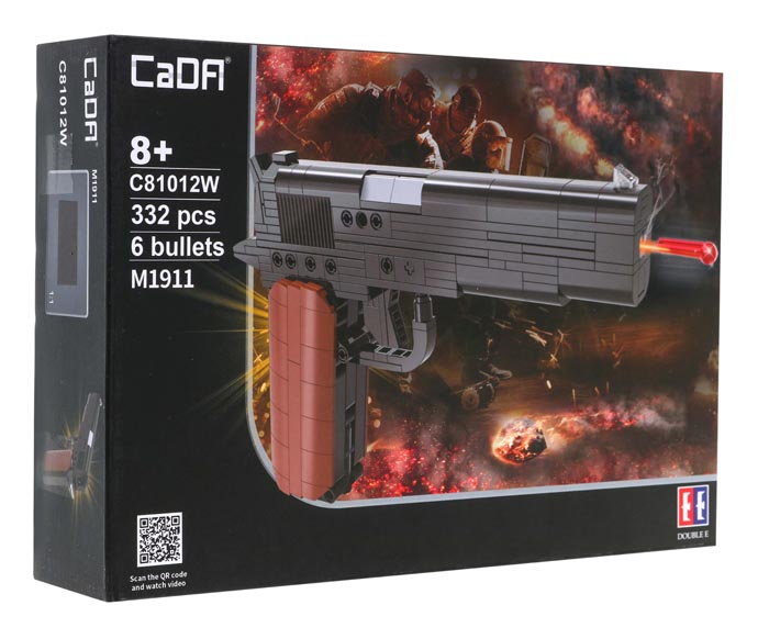 C81012W pistolet m1911 CaDA pudełko