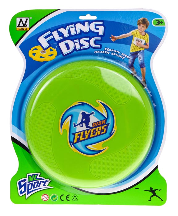 NL-09F frisbee zielone pudełko
